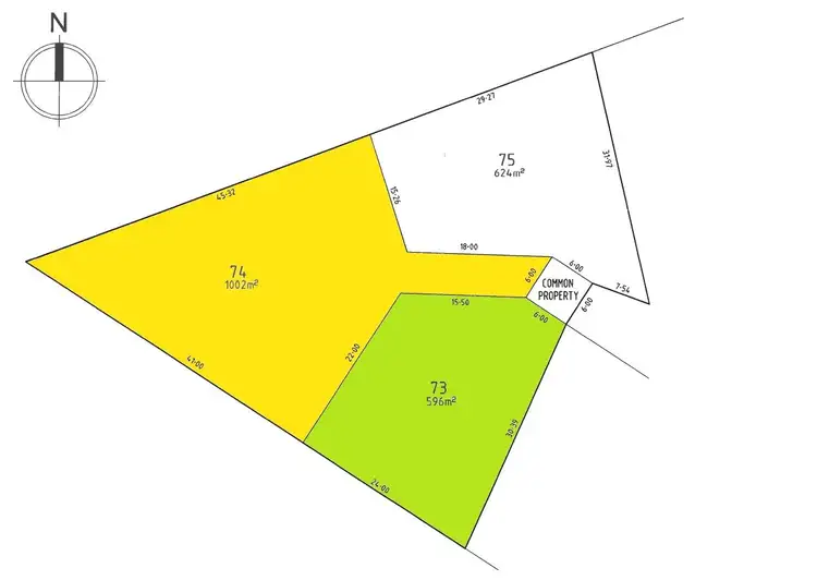 Floorplan of Homely land listing, Lot 74 Troon Drive, Normanville SA 5204