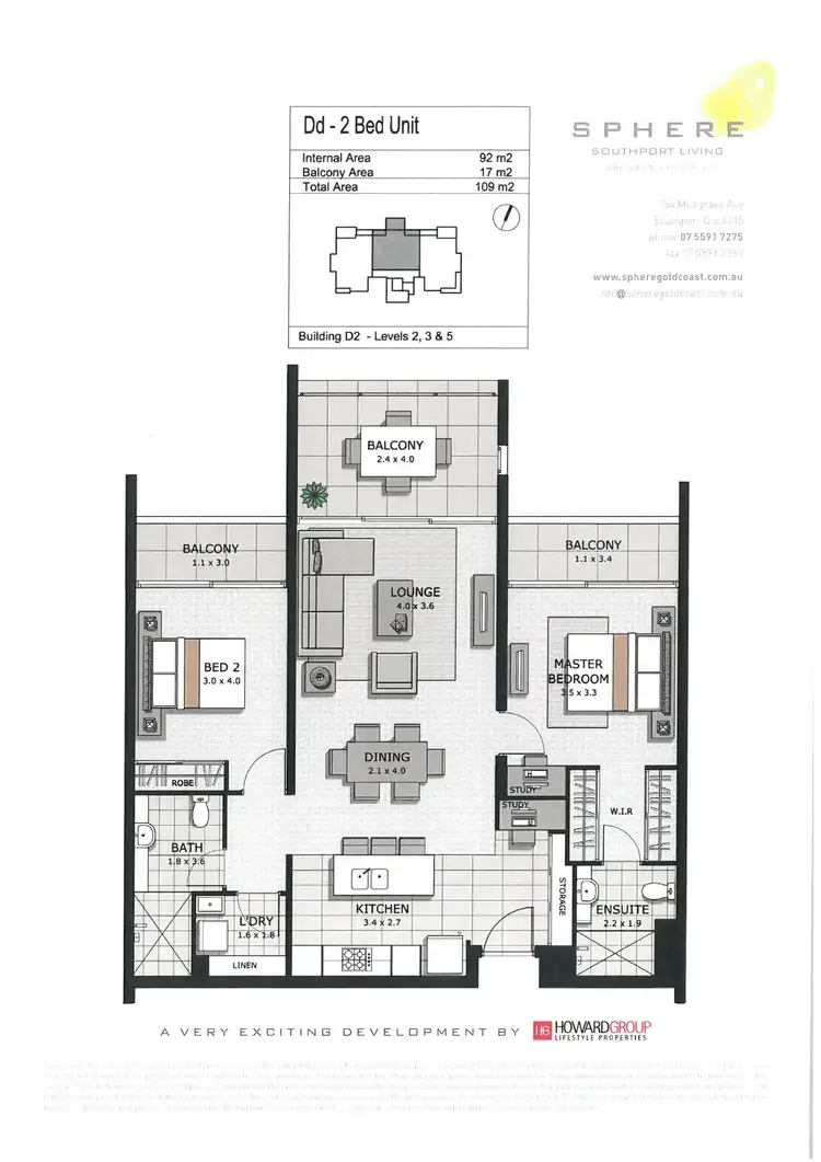 Floorplan of Homely unit listing, 17/154 Musgrave Avenue, Southport QLD 4215