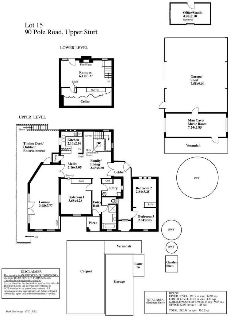 Floorplan of Homely house listing, Lot 15/90 Pole Road, Upper Sturt SA 5156