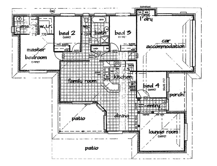 Floorplan of Homely house listing, Address available on request