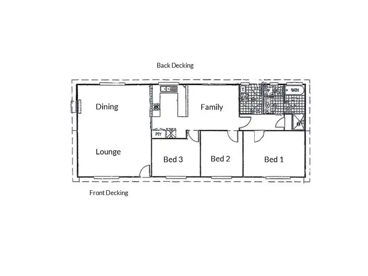 Floorplan of Homely house listing, 12B Third Street, Kingston Se SA 5275