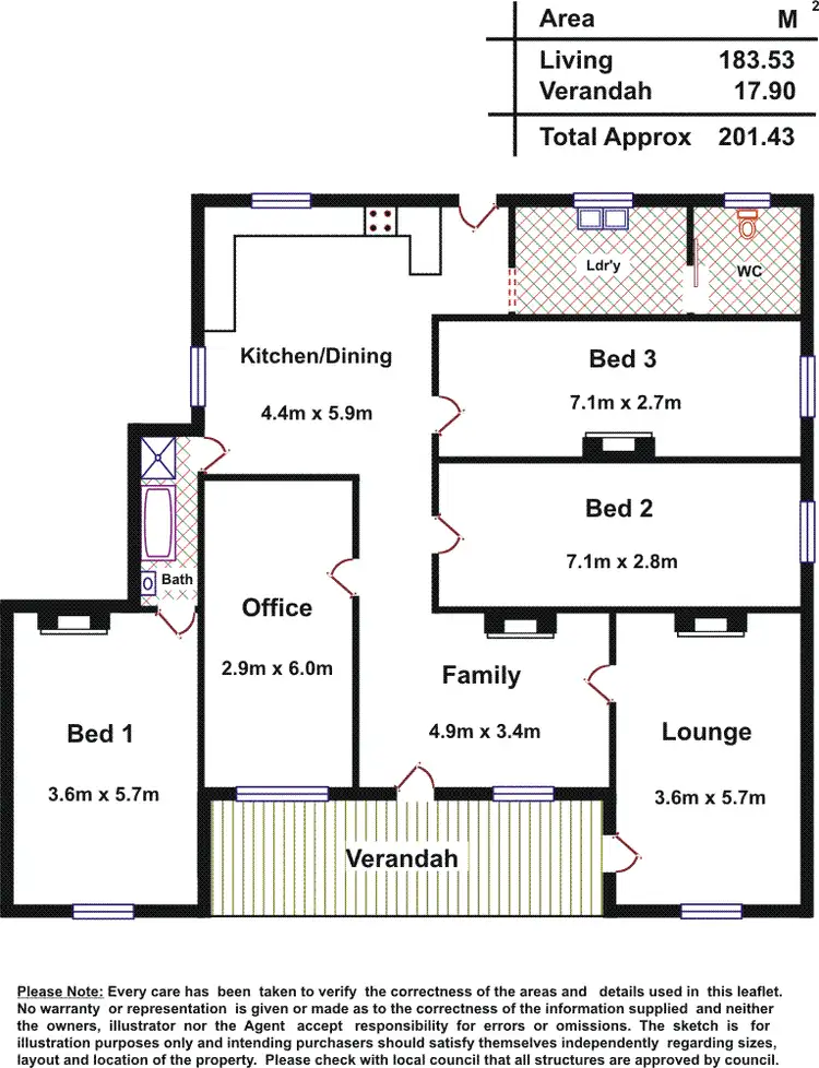 Floorplan of Homely house listing, 73 Stirling Terrace, Wallaroo Mines SA 5554