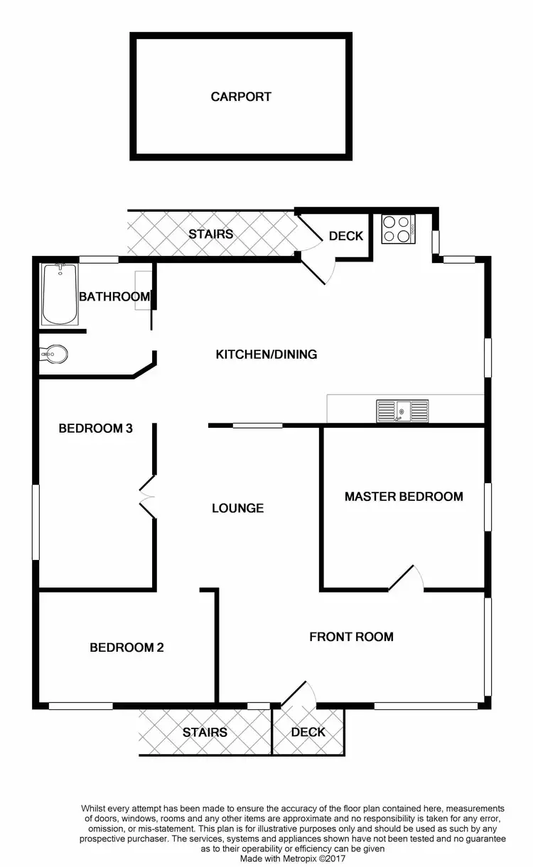 Floorplan of Homely house listing, 2 Edgar Street, Park Avenue QLD 4701