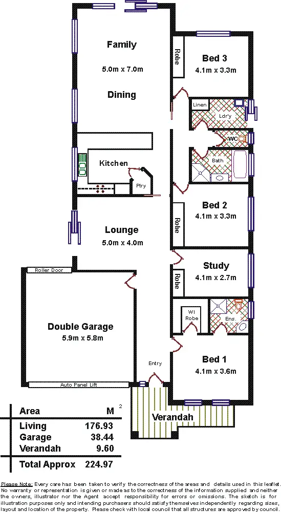Floorplan of Homely house listing, 30C Lipson Road, Kadina SA 5554