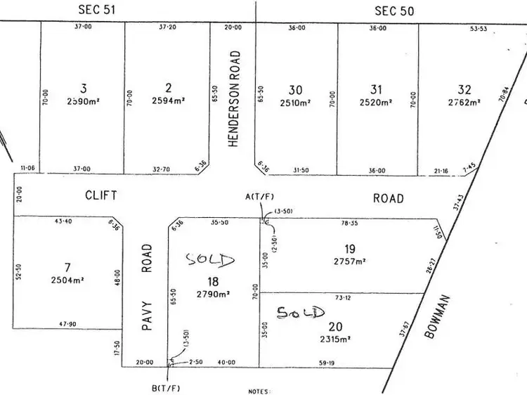 Floorplan of Homely land listing, Lot 32 Clift Road, Ardrossan SA 5571