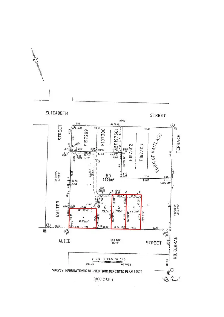Floorplan of Homely land listing, Lot 4 Alice Street, Maitland SA 5573