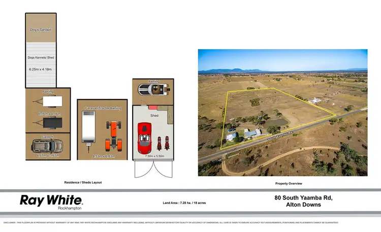Floorplan of Homely rural property listing, 80 South Yaamba Road, Alton Downs QLD 4702