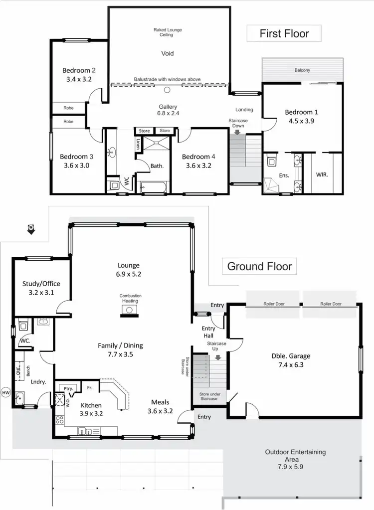 Floorplan of Homely house listing, 37 Riverview Drive, Paringa SA 5340