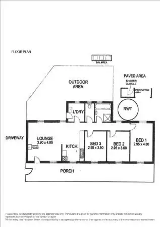 Floorplan of Homely house listing, 22 Cooper Street, Clinton SA 5570
