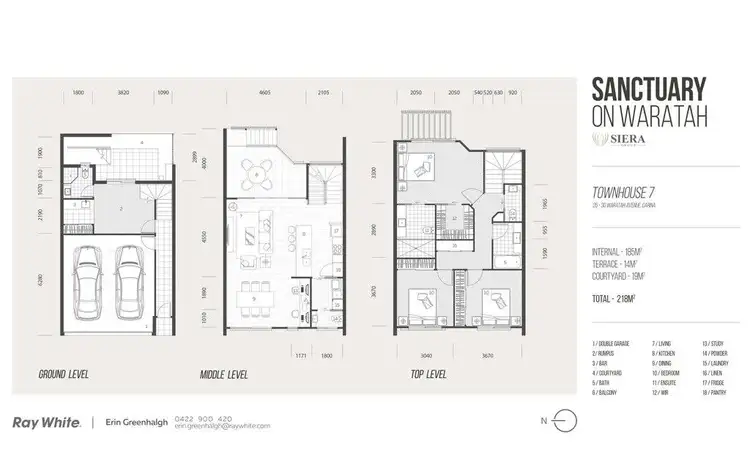 Floorplan of Homely townhouse listing, 1-3/26-30 Waratah Avenue, Carina QLD 4152