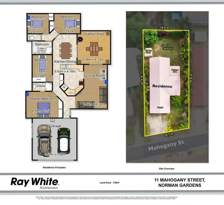 Floorplan of Homely house listing, 11 Mahogany Street, Norman Gardens QLD 4701
