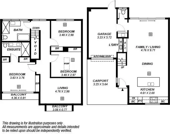 Floorplan of Homely house listing, 2/111 Tapleys Hill Road, Glenelg North SA 5045
