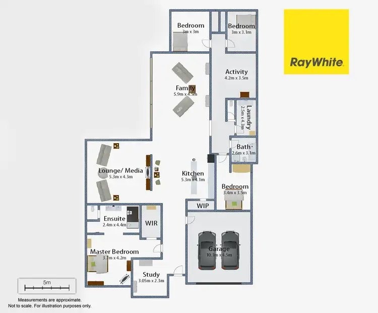 Floorplan of Homely house listing, 5 Curlew Drive, Lanitza NSW 2460