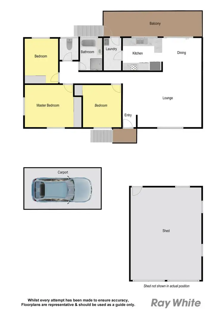 Floorplan of Homely house listing, 45 Alex Road, Mount Glorious QLD 4520