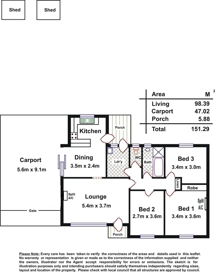 Floorplan of Homely house listing, 20 Tidworth Road, Elizabeth North SA 5113