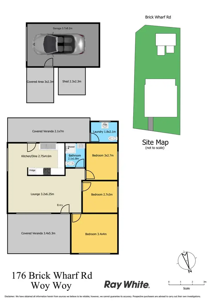 Floorplan of Homely house listing, 176 Brick Wharf Road, Woy Woy NSW 2256