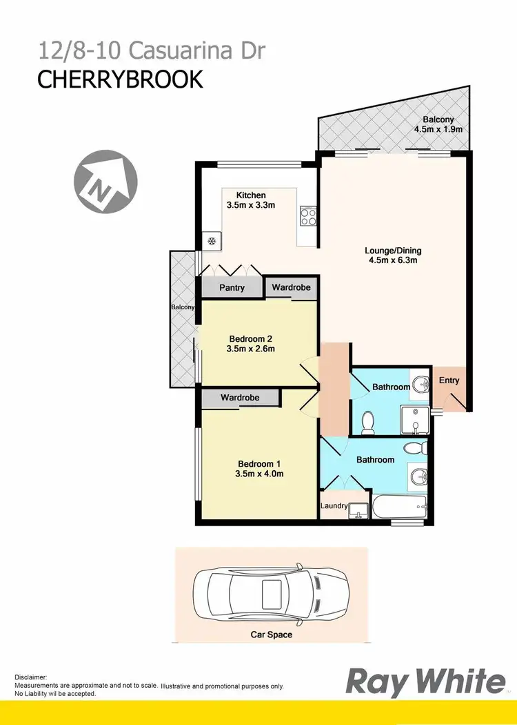 Floorplan of Homely retirement listing, 12a/8-10 Casuarina Drive, Cherrybrook NSW 2126