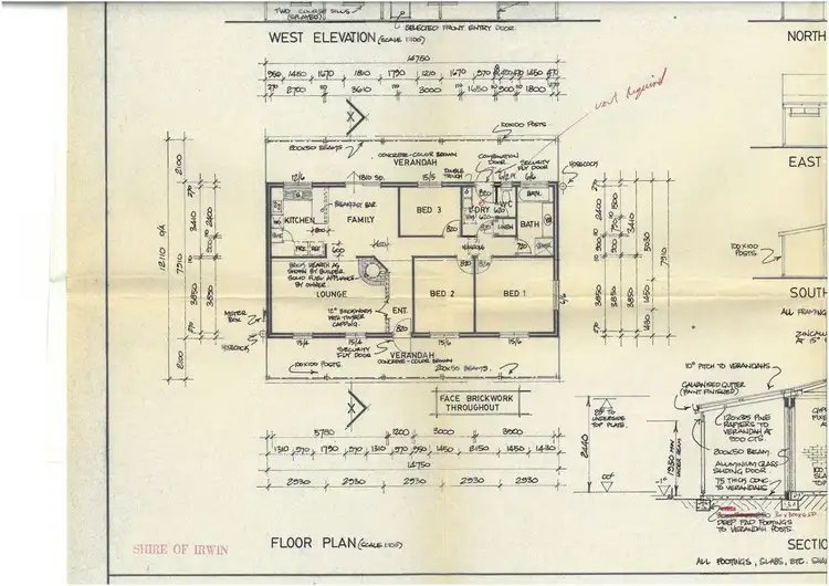 Floorplan of Homely house listing, 38 Tulloch Drive, Dongara WA 6525