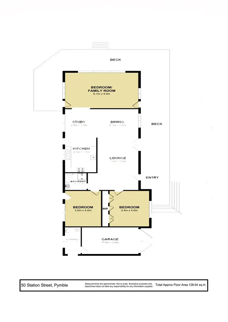 Floorplan of Homely house listing, 50 Station Street, Pymble NSW 2073