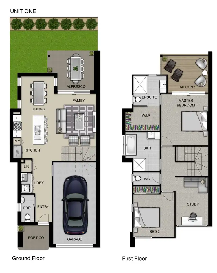Floorplan of Homely townhouse listing, 1-13/41 Solomon Avenue, Loganholme QLD 4129