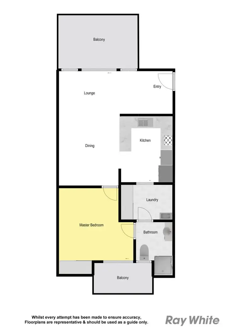 Floorplan of Homely apartment listing, 21/336 Boundary Street, Spring Hill QLD 4000