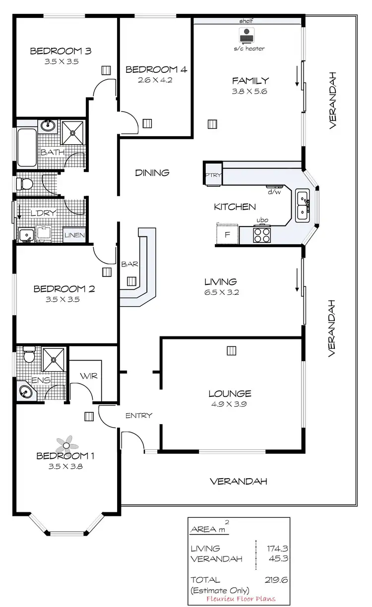 Floorplan of Homely house listing, 110 and 108 Beach Road, Goolwa South SA 5214