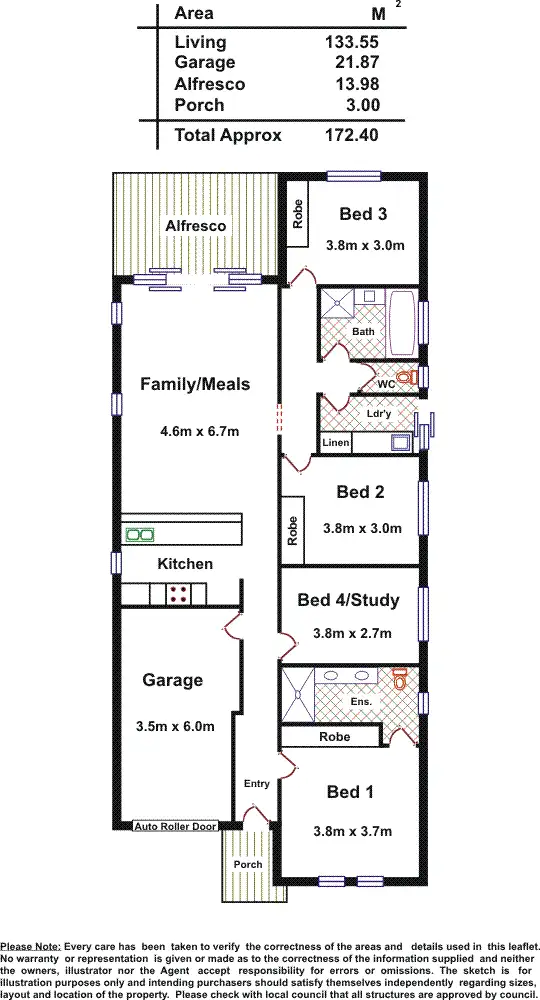 Floorplan of Homely house listing, 15 Schroeder Street, Wallaroo SA 5556