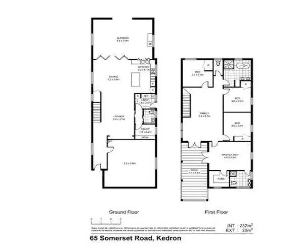 Floorplan of Homely house listing, 65 Somerset Road, Kedron QLD 4031