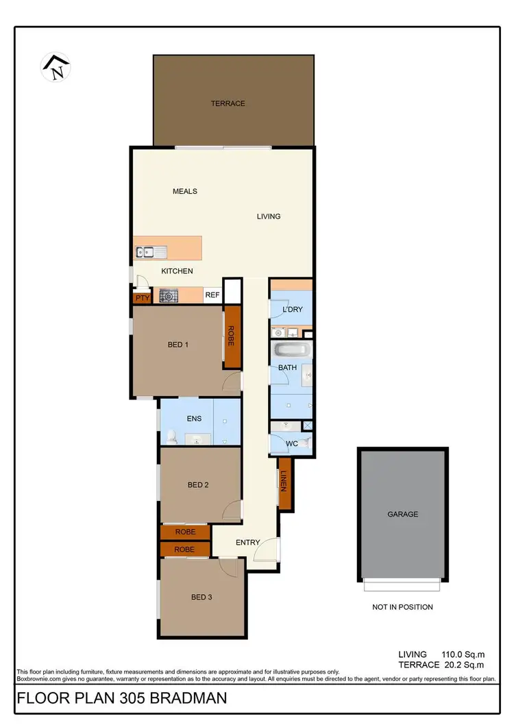 Floorplan of Homely unit listing, 2/305 Bradman Avenue, Maroochydore QLD 4558