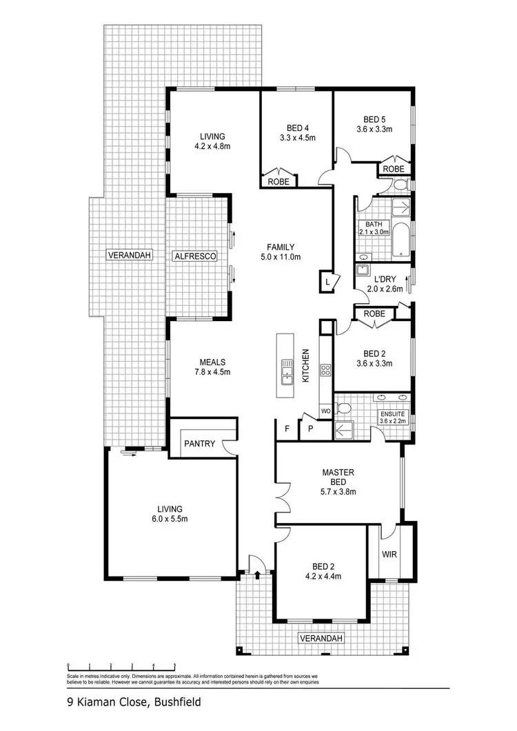 Floorplan of Homely house listing, 9 Kiaman Close, Bushfield VIC 3281