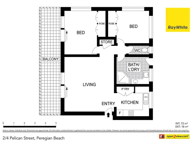 Floorplan of Homely unit listing, 2/4 Pelican Street, Peregian Beach QLD 4573