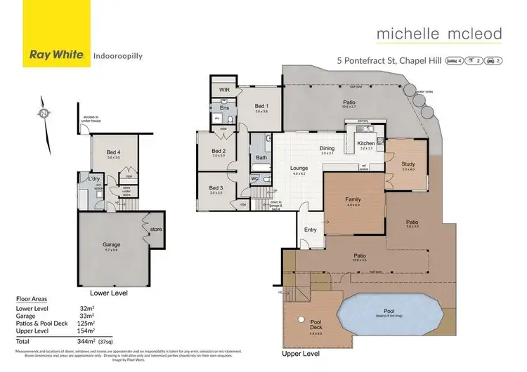 Floorplan of Homely house listing, 5 Pontefract Street, Chapel Hill QLD 4069