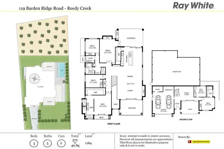 Floorplan of Homely house listing, 119 Barden Ridge Road, Reedy Creek QLD 4227