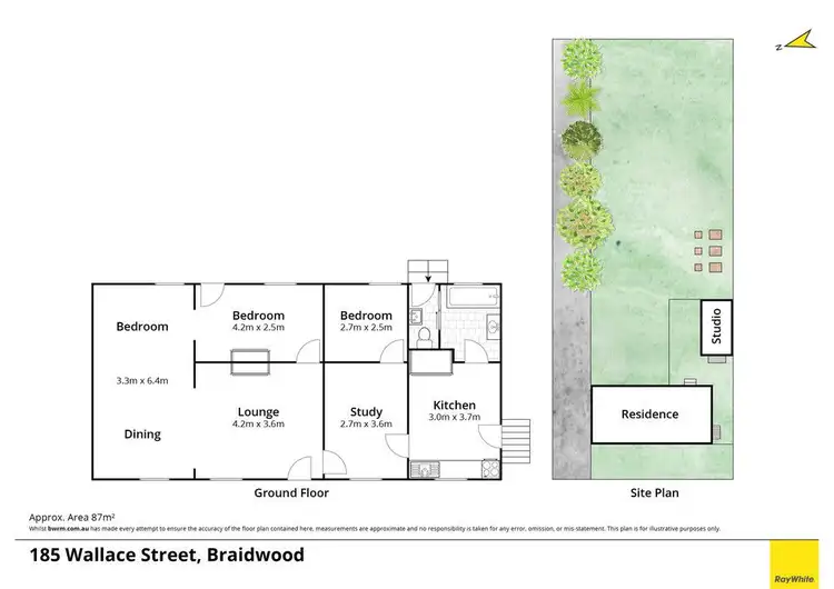 Floorplan of Homely house listing, 185 Wallace Street, Braidwood NSW 2622