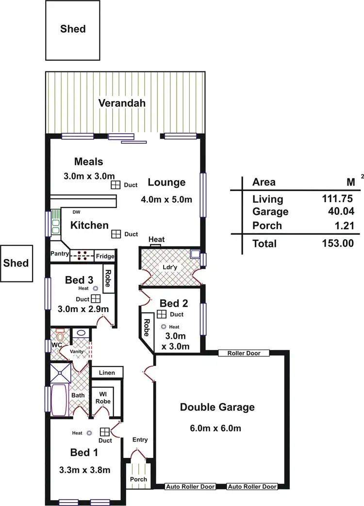 Floorplan of Homely house listing, 14 Grace Boulevard, Smithfield Plains SA 5114