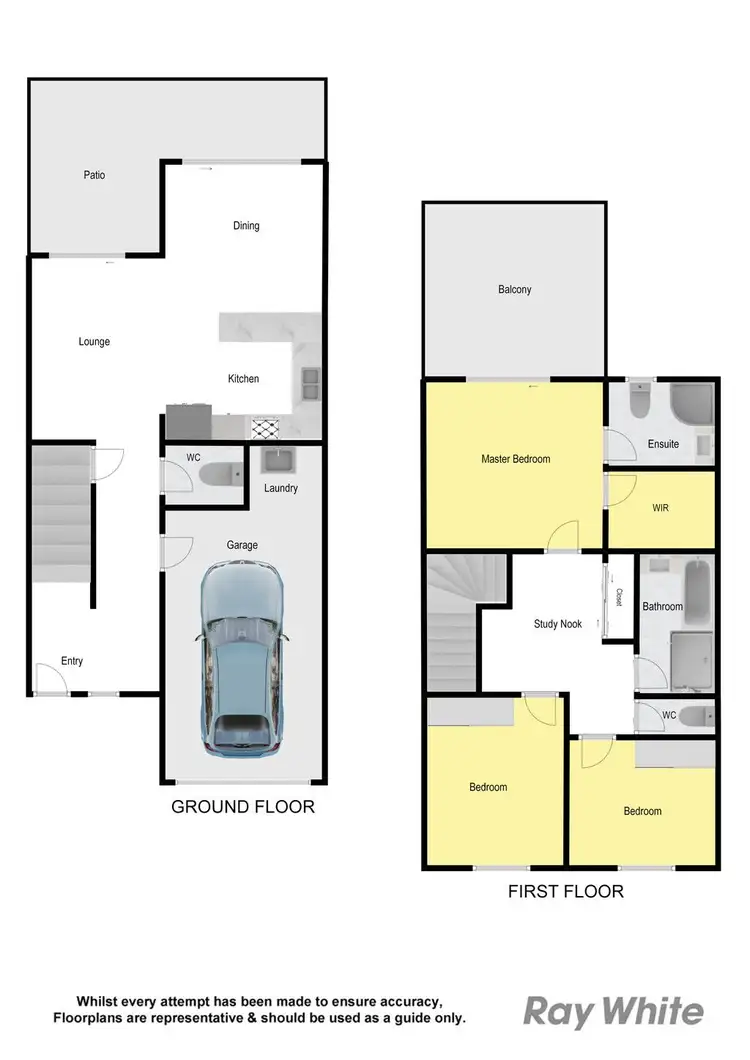 Floorplan of Homely townhouse listing, 15/2-8 Reserve Court, Murrumba Downs QLD 4503