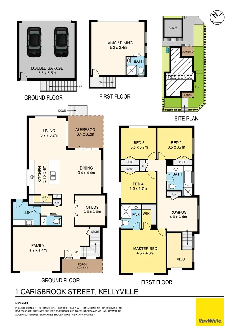 Floorplan of Homely house listing, 1 Carisbrook Street, Kellyville NSW 2155