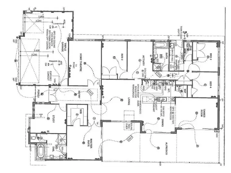 Floorplan of Homely house listing, 4 Bottlebrush Close, Woorree WA 6530