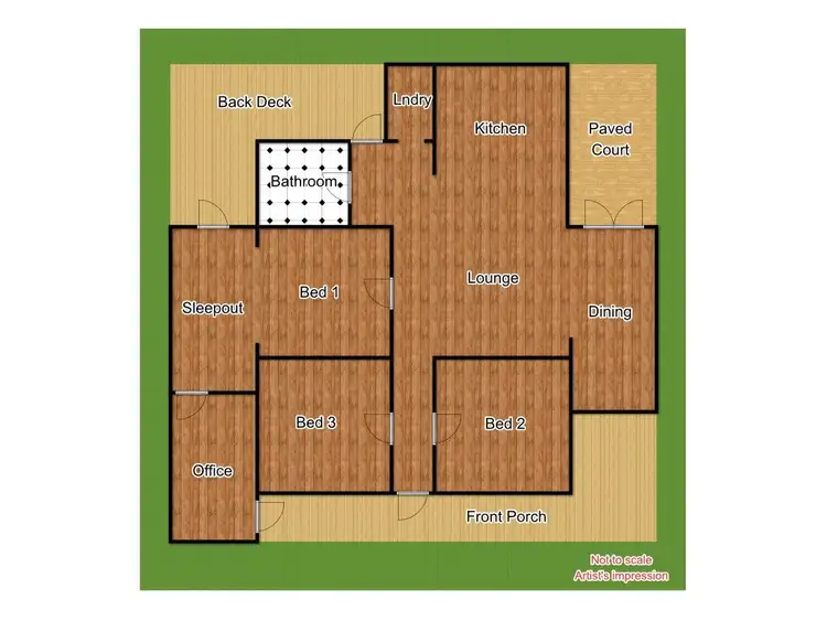 Floorplan of Homely house listing, 31 Brock Street, Young NSW 2594
