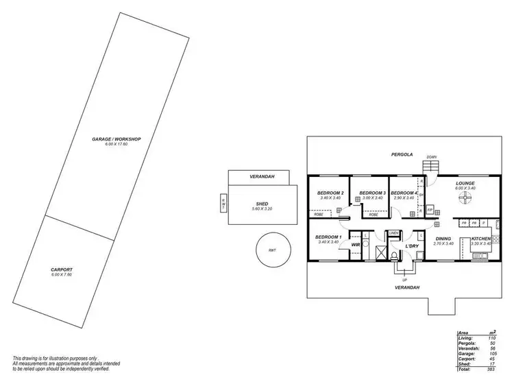 Floorplan of Homely house listing, 10-12 Jamieson Street, Forreston SA 5233