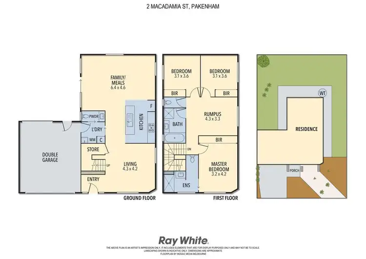 Floorplan of Homely house listing, 2 Macadamia Street, Pakenham VIC 3810
