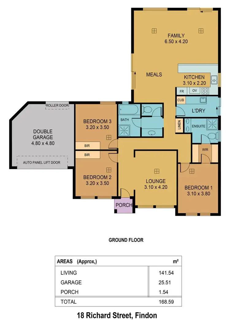 Floorplan of Homely house listing, 18 Richard Street, Findon SA 5023