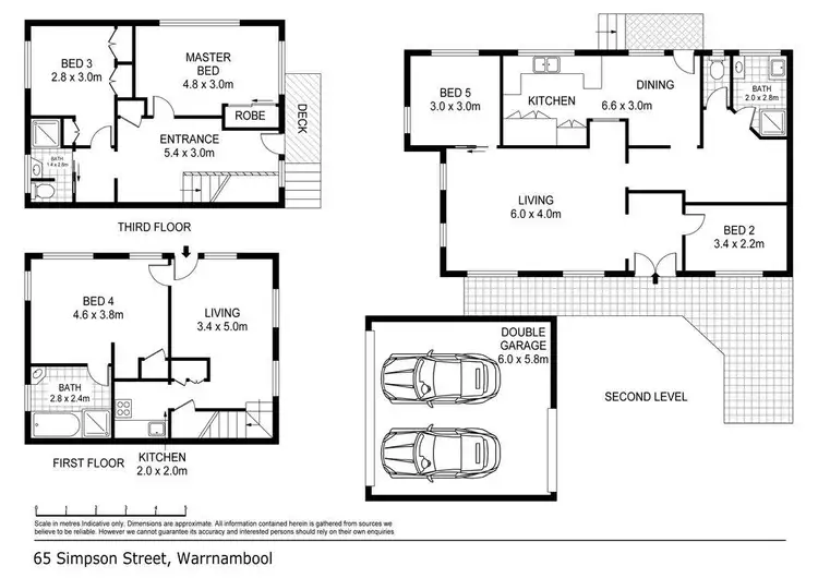 Floorplan of Homely house listing, 65 Simpson Street, Warrnambool VIC 3280