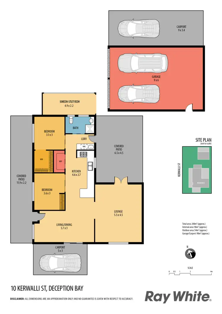 Floorplan of Homely house listing, 10 Kerwalli Street, Deception Bay QLD 4508