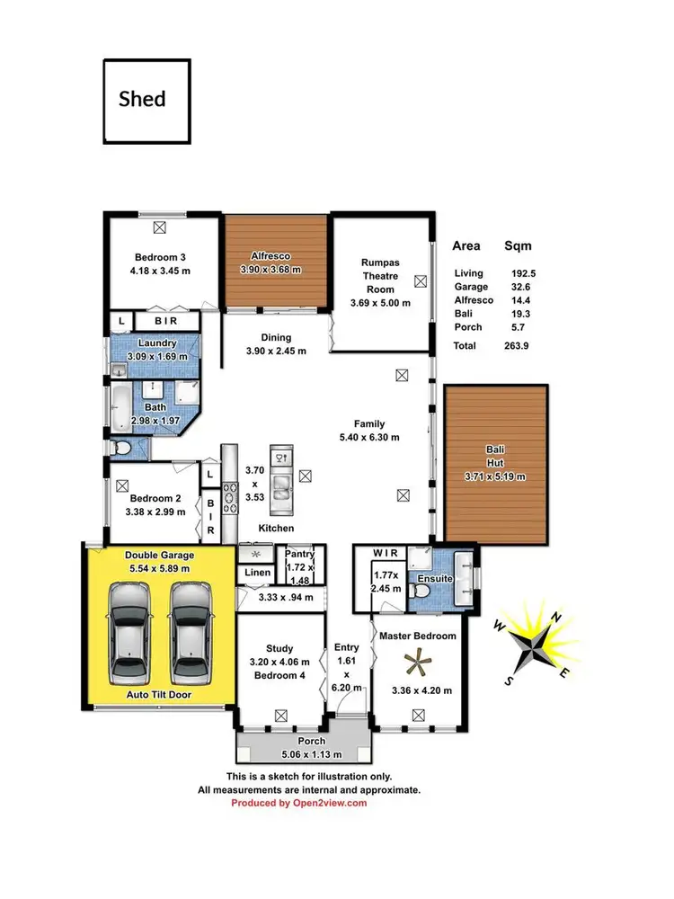 Floorplan of Homely house listing, 19 The Avenue, Blakeview SA 5114