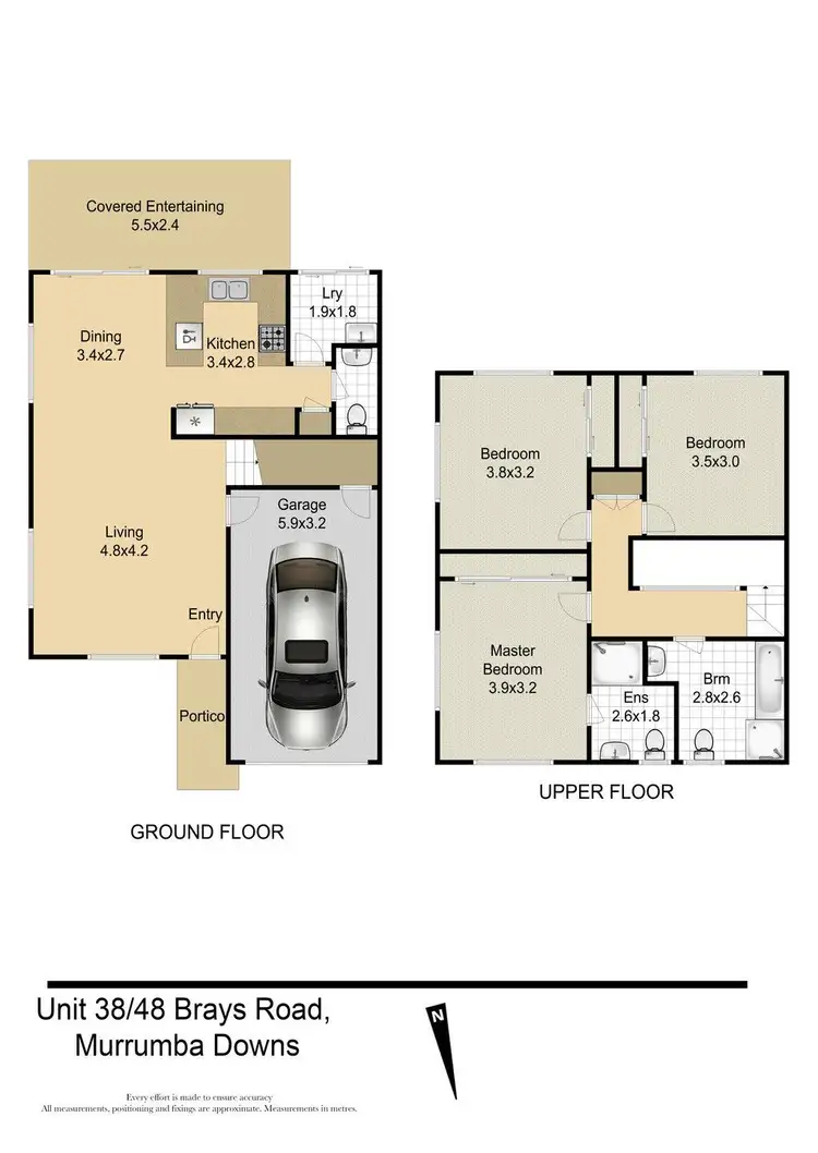 Floorplan of Homely house listing, 48/38-48 Brays Road, Murrumba Downs QLD 4503