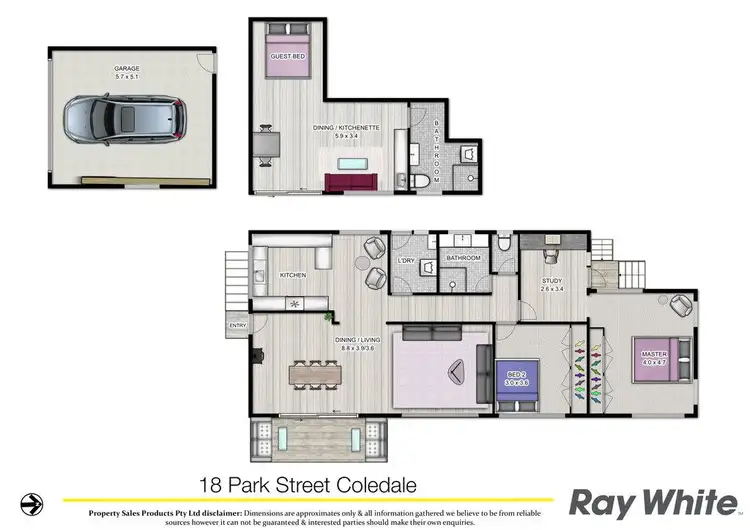 Floorplan of Homely house listing, 18 Park Street, Coledale NSW 2515