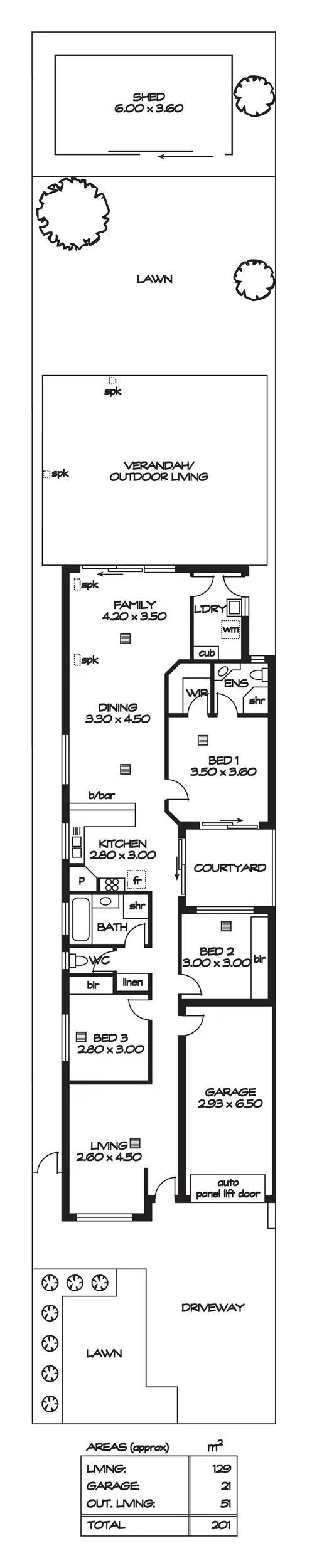 Floorplan of Homely house listing, 22A Kirkevue Road, Athelstone SA 5076