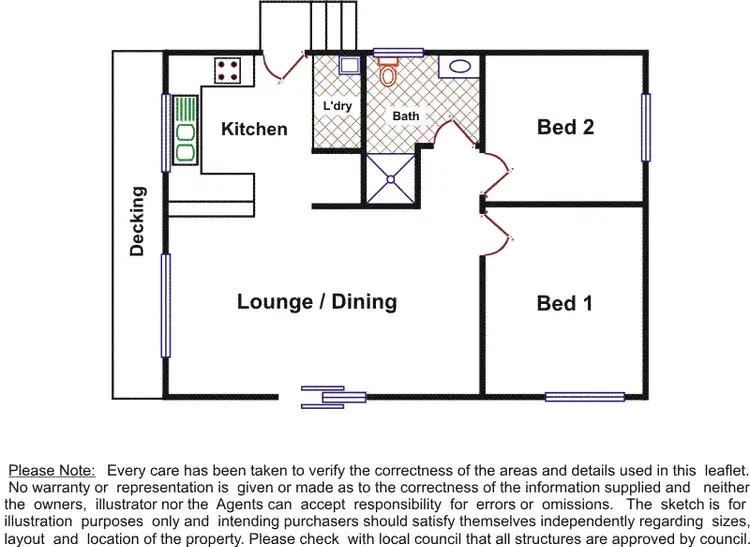 Floorplan of Homely house listing, 26 Thorne Street, Wallaroo SA 5556