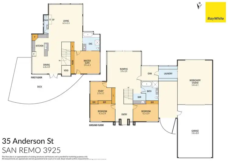 Floorplan of Homely house listing, 35 Anderson Street, San Remo VIC 3925